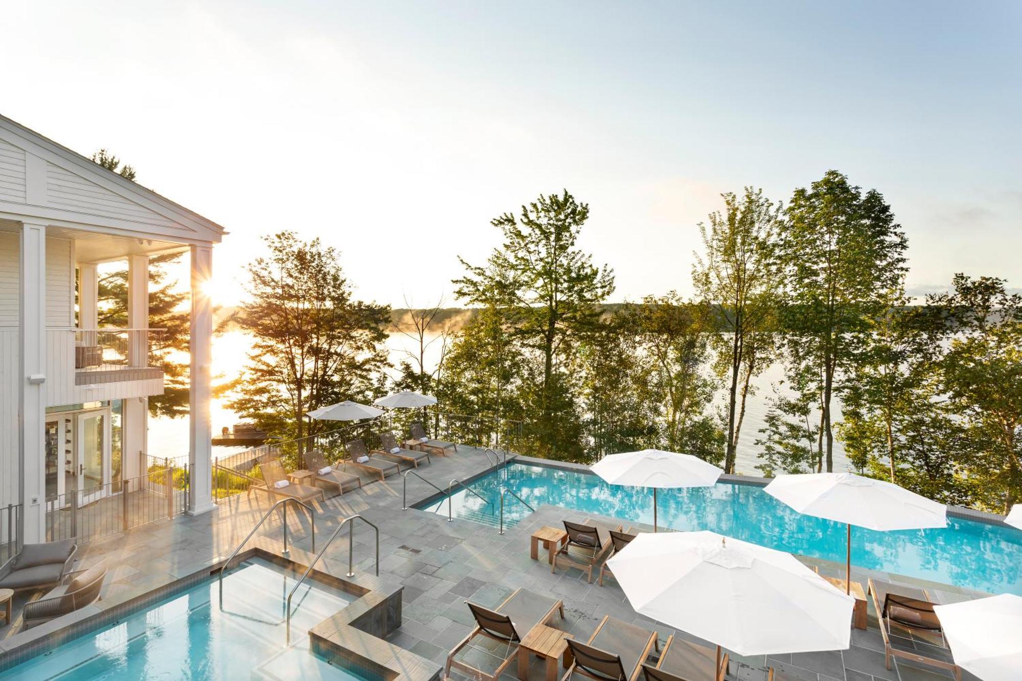 Manoir Hovey, Relais & Chateaux North Hatley Exteriér fotografie