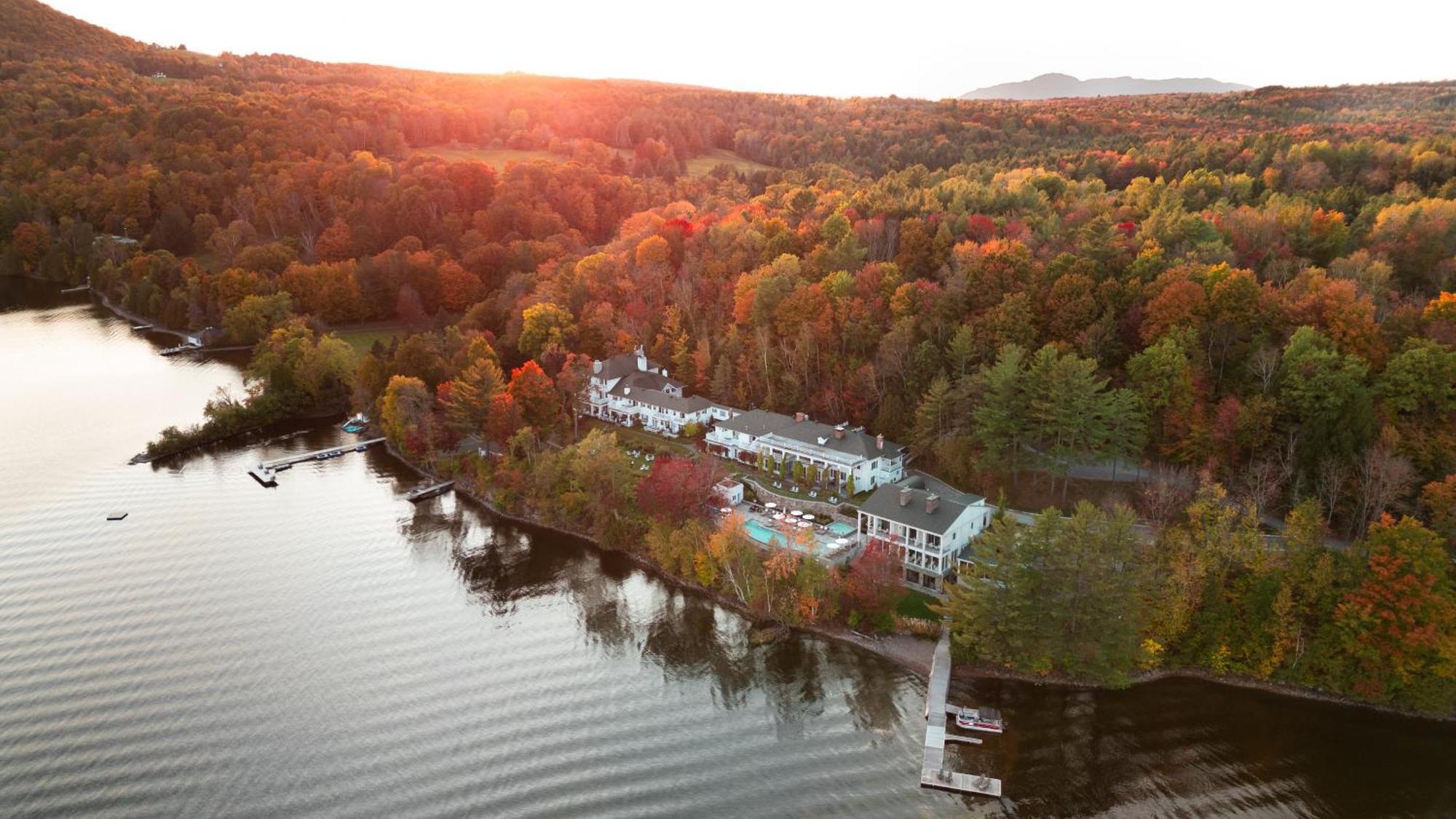 Manoir Hovey, Relais & Chateaux North Hatley Exteriér fotografie