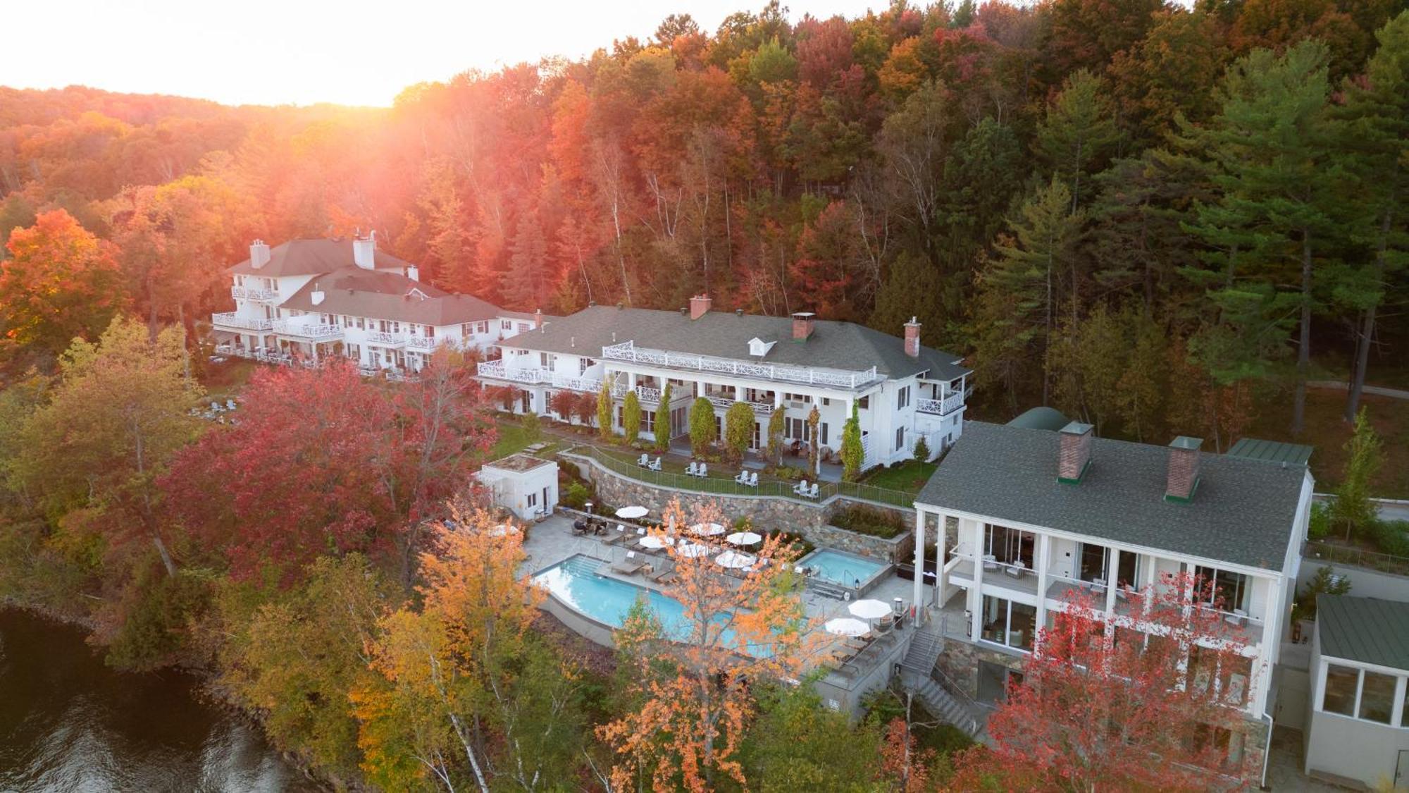 Manoir Hovey, Relais & Chateaux North Hatley Exteriér fotografie