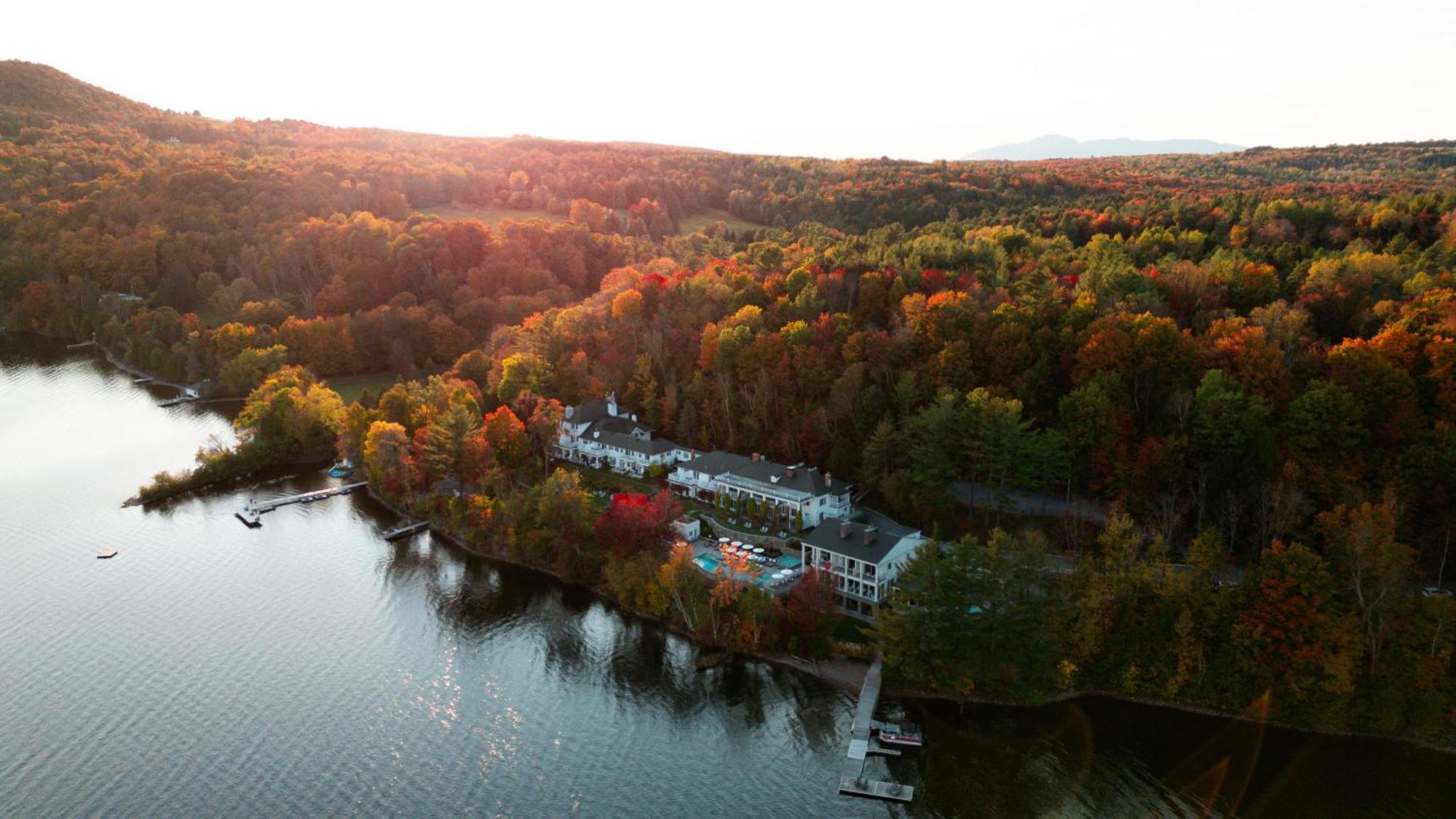 Manoir Hovey, Relais & Chateaux North Hatley Exteriér fotografie